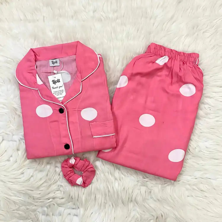 LIVIT™ Signature Collection PJ Set – Candy Dots