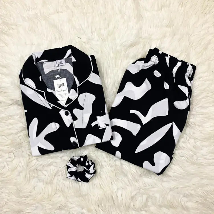 LIVIT™ Signature Collection PJ Set – Mono Wave