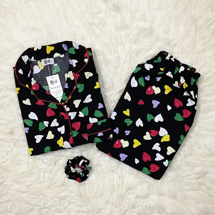 LIVIT™ Signature Collection PJ Set – Night Heart