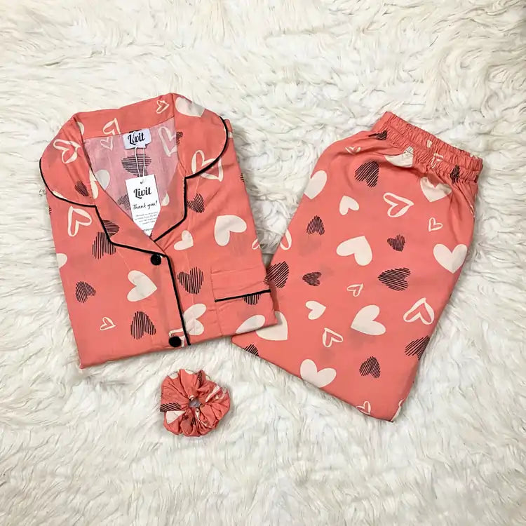 LIVIT™ Signature Collection PJ Set – Amber Heart
