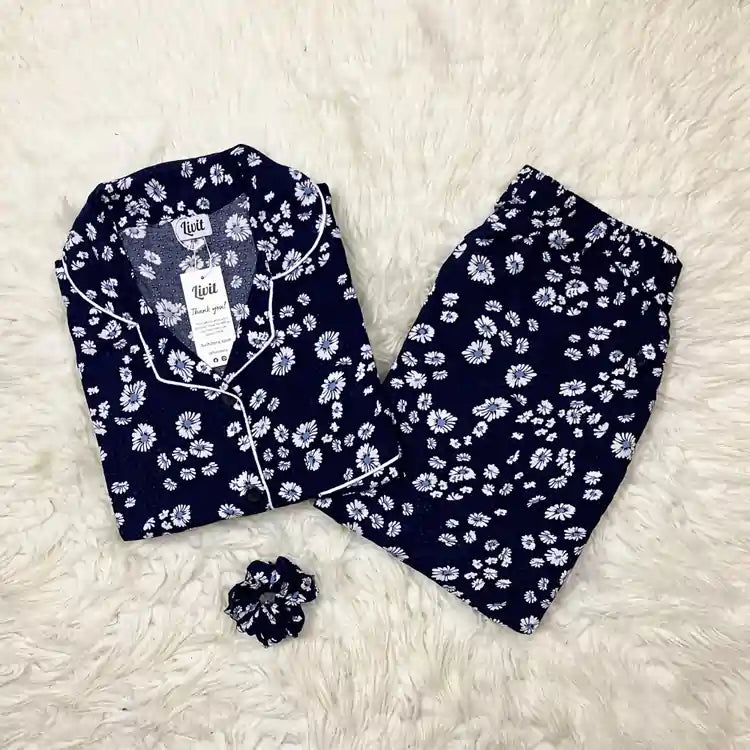 LIVIT™ Modern Luxe PJ Set – Crystal Soft