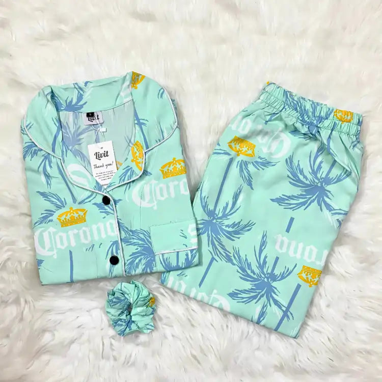 LIVIT™ Modern Luxe PJ Set – Palm Beach