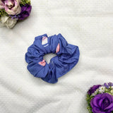 SCRUNCHIES - BLUE PRINTED