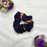 SCRUNCHIES - BLUE PRINTED