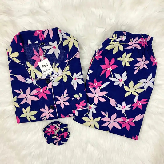 FLOWER PRINTED PJ SET