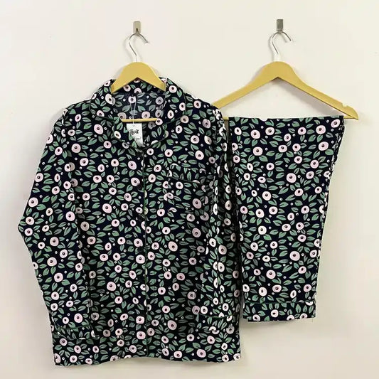 FLOWER PRINTED PJ SET