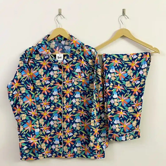 FLOWER PRINTED PJ SET