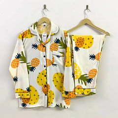 FRUIT PRINTED PJ SET