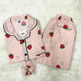 MINOR FAULT PINK PRINTED PJ SET