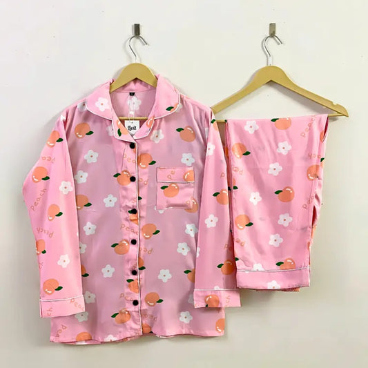 PINK PRINTED PJ SET