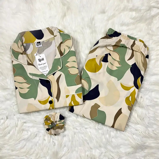 FAWN PRINTED PJ SET
