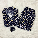 BLUE PRINTED PJ SET