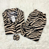 ZEBRA PRINTED PJ SET