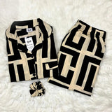 MATRIX PRINTED PJ SET