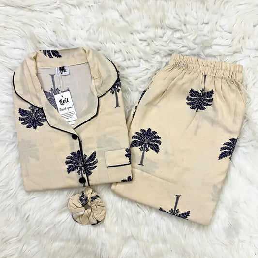 FAWN PRINTED PJ SET