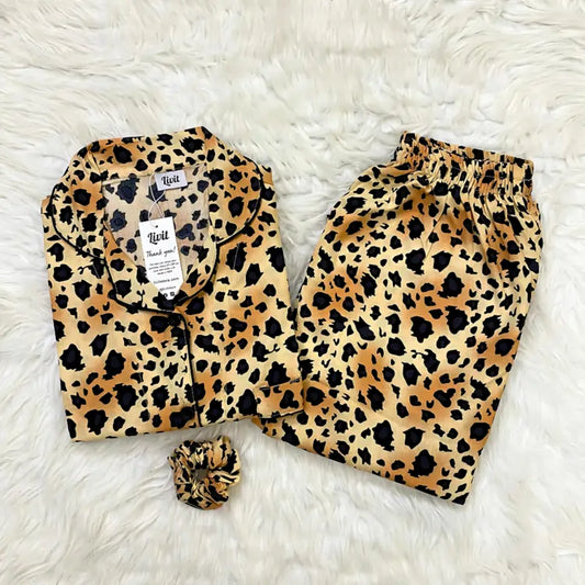 MINOR FAULT CHEETAH PRINTED PJ SET