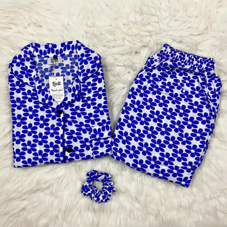 FLOWER PRINTED PJ SET