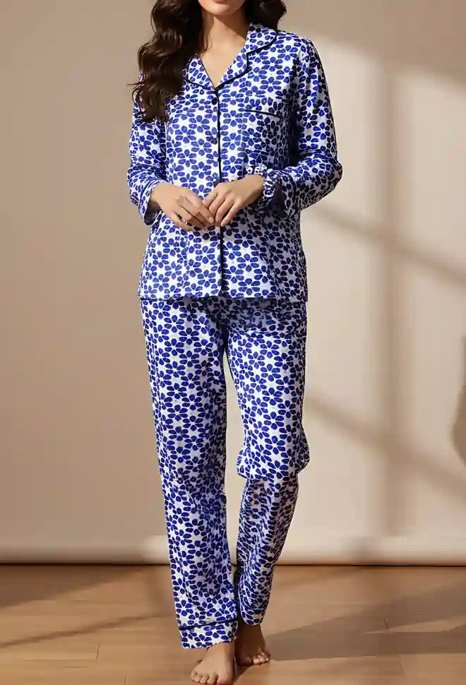 FLOWER PRINTED PJ SET