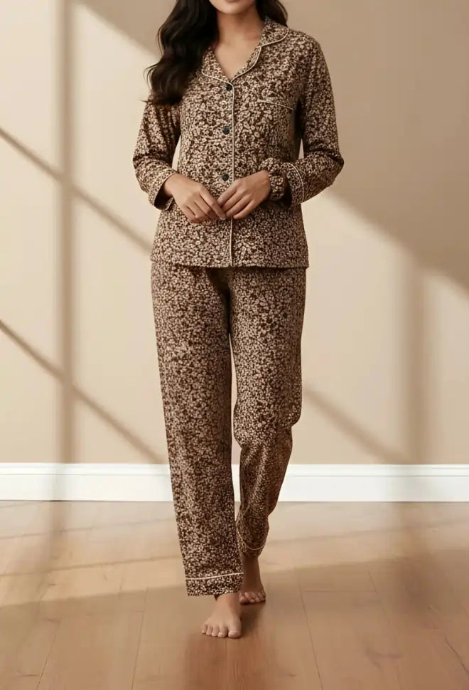 FAWN PRINTED PJ SET