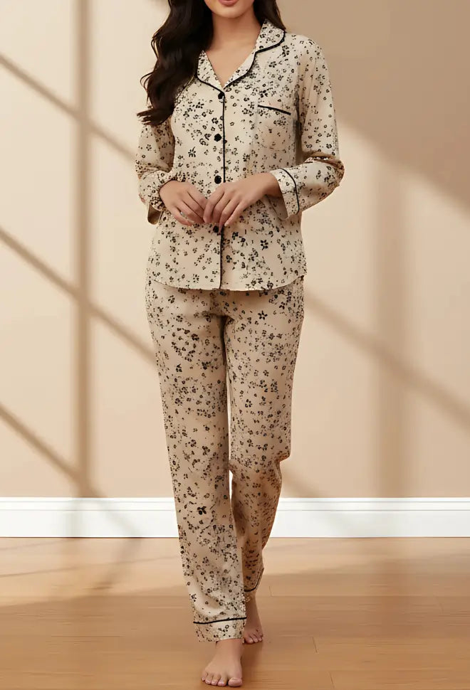 FAWN PRINTED PJ SET