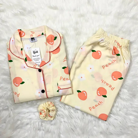 FAWN PRINTED PJ SET