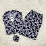 MINOR FAULT BLUE PRINTED PJ SET