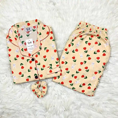FAWN PRINTED PJ SET