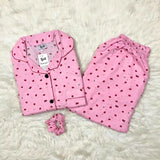 PINK PRINTED PJ SET