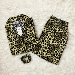 CHEETAH PRINTED PJ SET