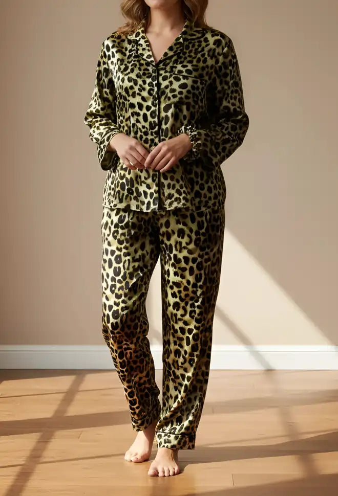 CHEETAH PRINTED PJ SET