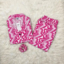 PINK PRINTED PJ SET
