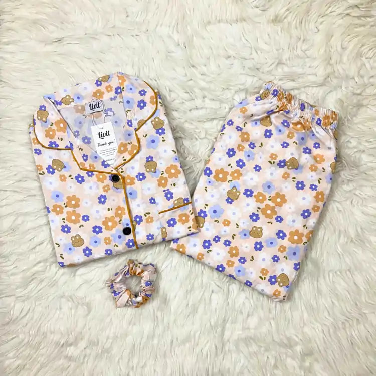 LIVIT™ Luxe Comfort PJ Set – Ivory Glow