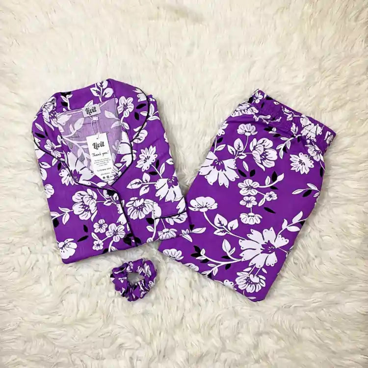LIVIT™ Luxe Comfort PJ Set – Dream Blossom
