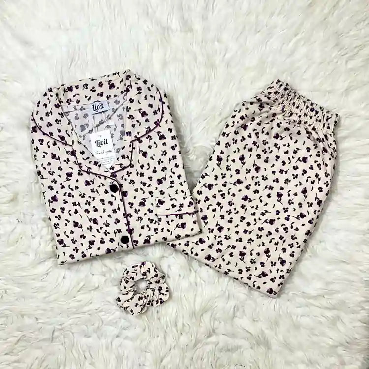 LIVIT™ Modern Luxe PJ Set – Lunar Soft