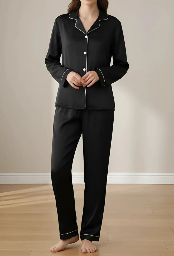 BLACK PJ SET