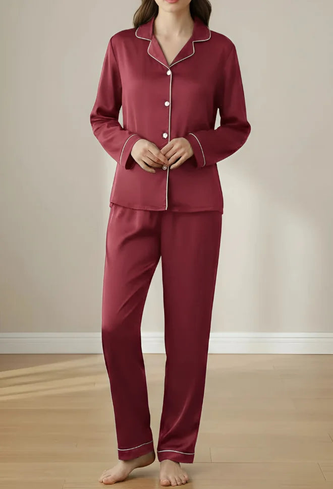 MAROON PJ SET