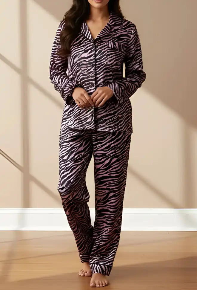 PINK PRINTED PJ SET