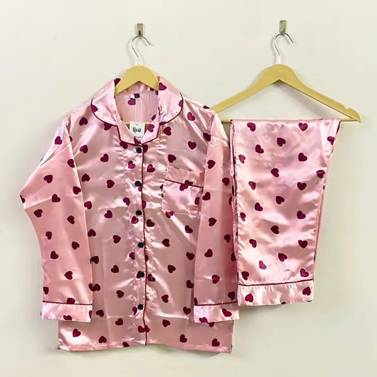 PINK PRINTED PJ SET