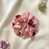 SCRUNCHIES - PINK PRINTED